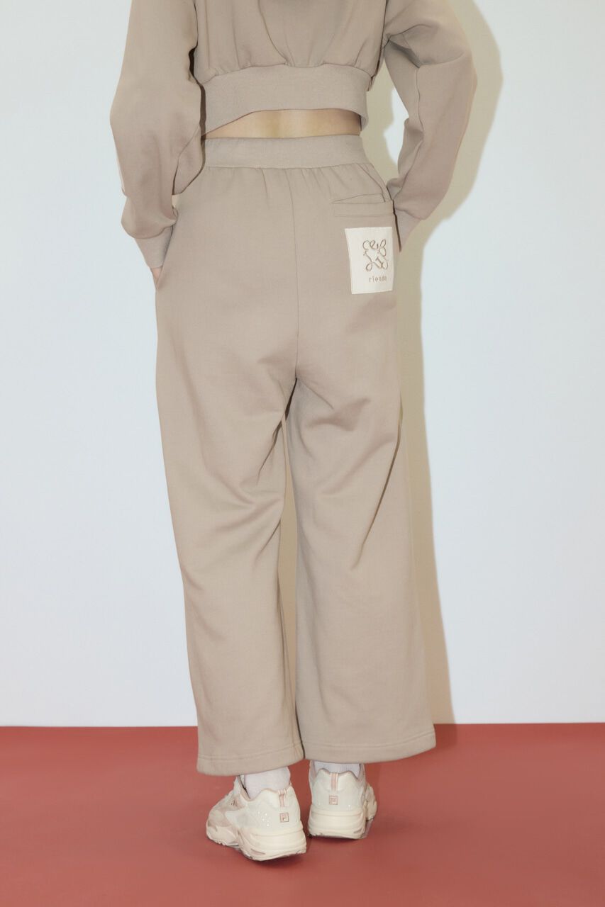 rienda「Rパッチ付きユニセックススウェットパンツ」|その他|