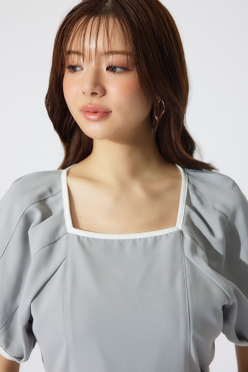 rienda「バイカラーロンパース」|ワンピース|