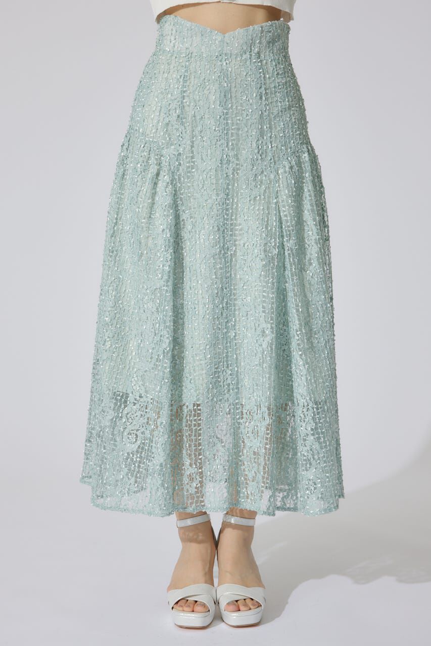 rienda「サイドボリュームジャストウエストスカート」|スカート|