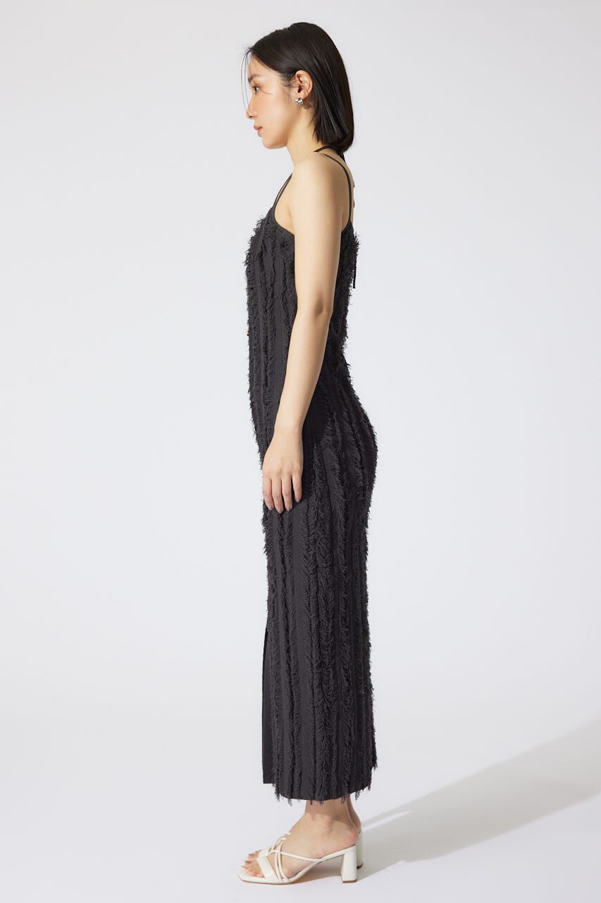 rienda「フリンジタイトニットワンピース」|ワンピース|