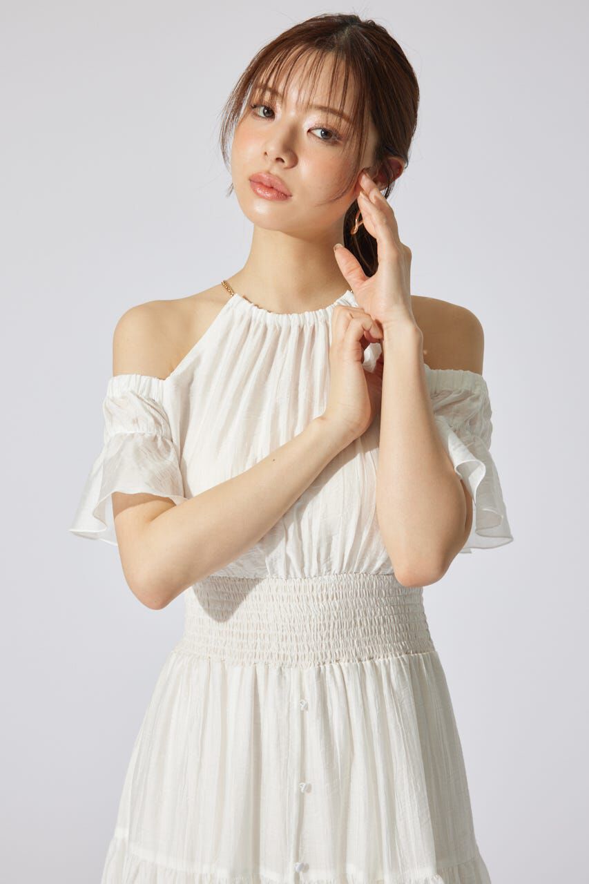 rienda「2WAYホルターネックロンパース」|ワンピース|