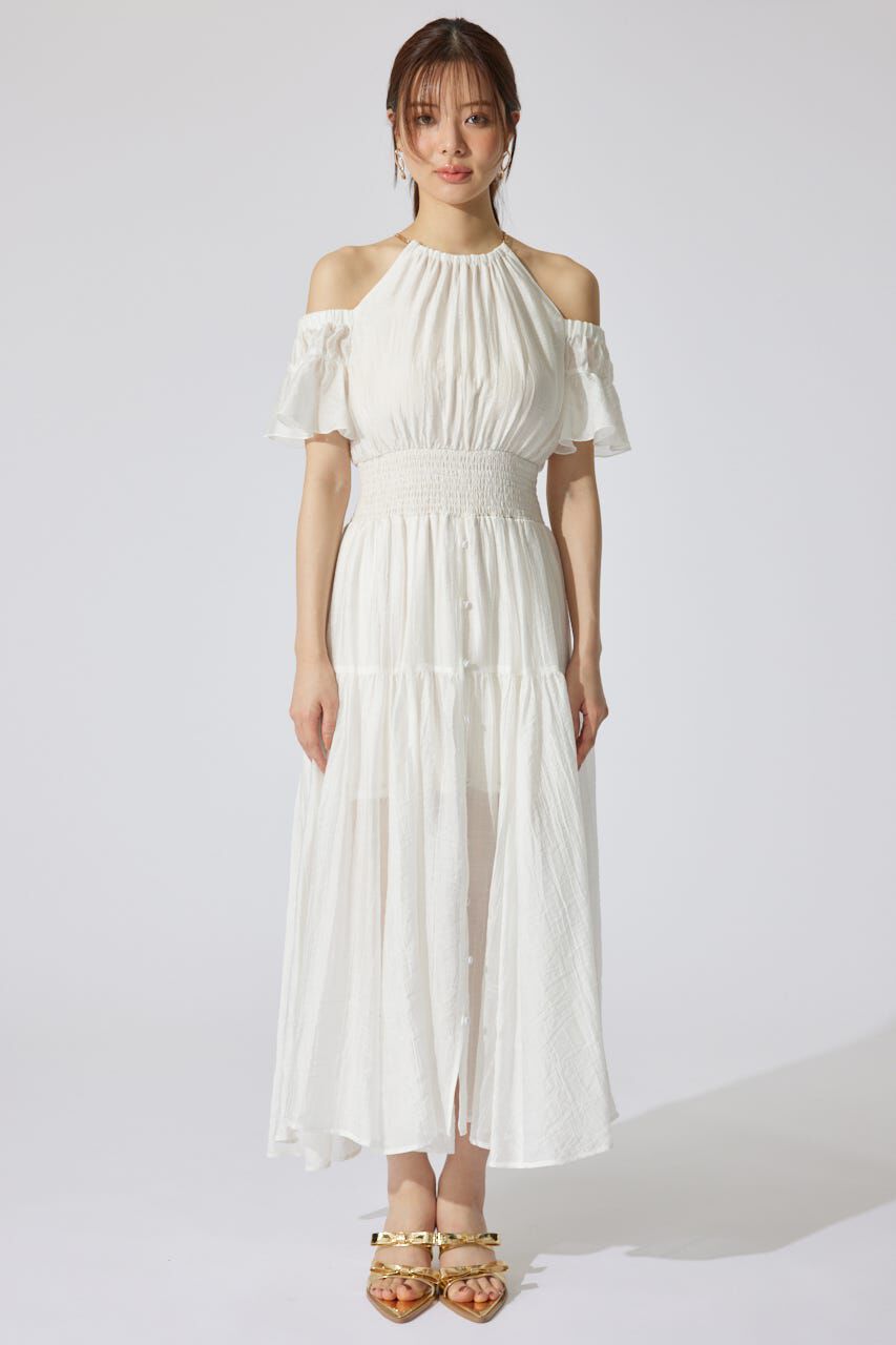 rienda「2WAYホルターネックロンパース」|ワンピース|