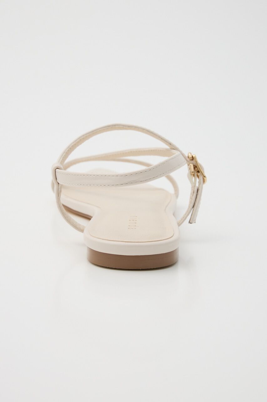 rienda「ポインテッドトゥローヒールサンダル」|サンダル|