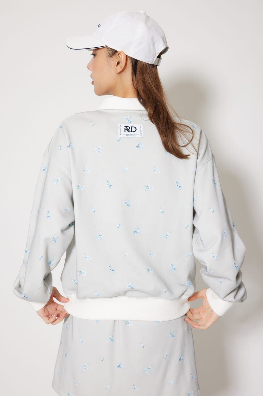 rienda「フラワースウェットトップス」|Tシャツ・カットソー|