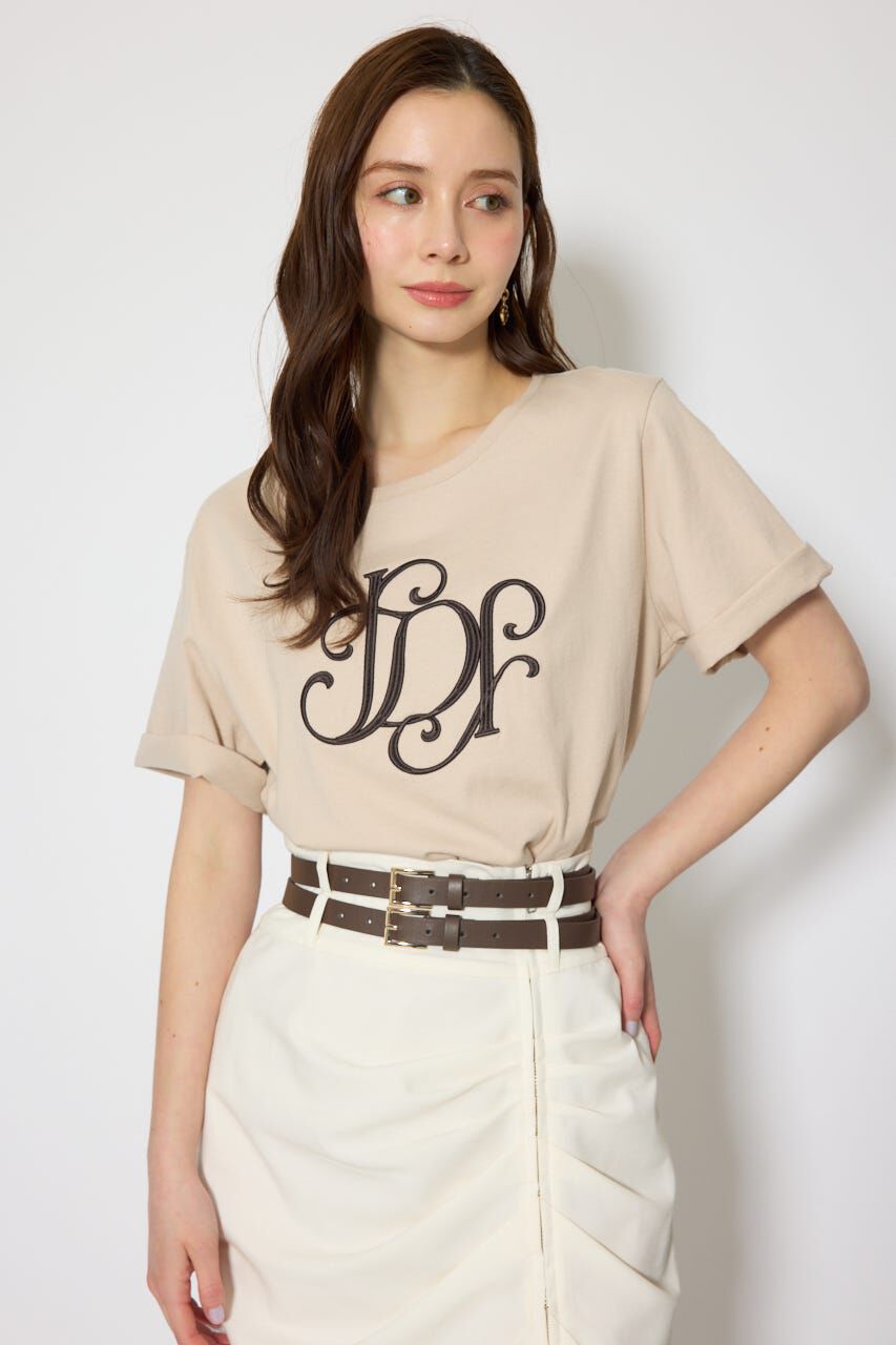 rienda「RDロゴTシャツ」|Tシャツ・カットソー|