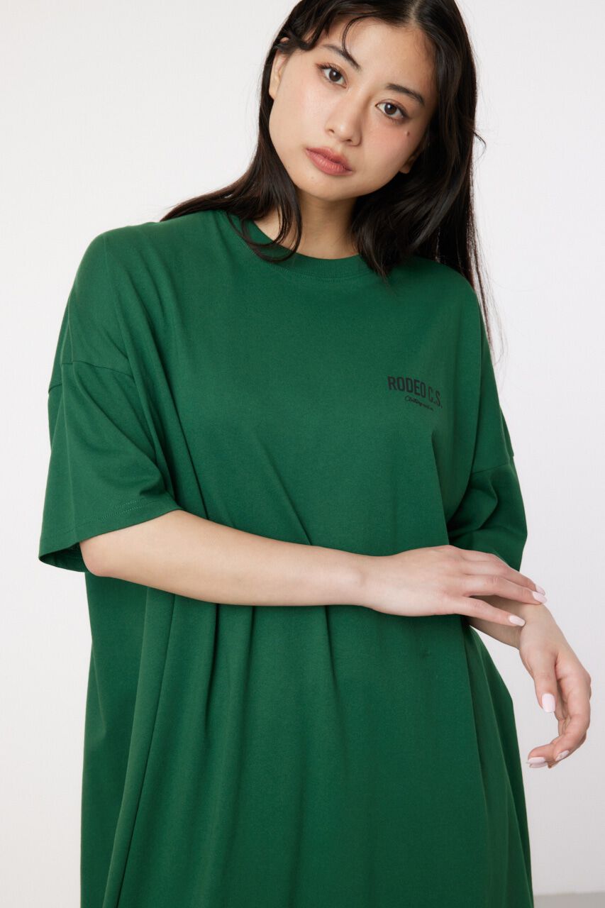 RODEO CROWNS「サガラワッペン ロゴ Tワンピース」|ワンピース|