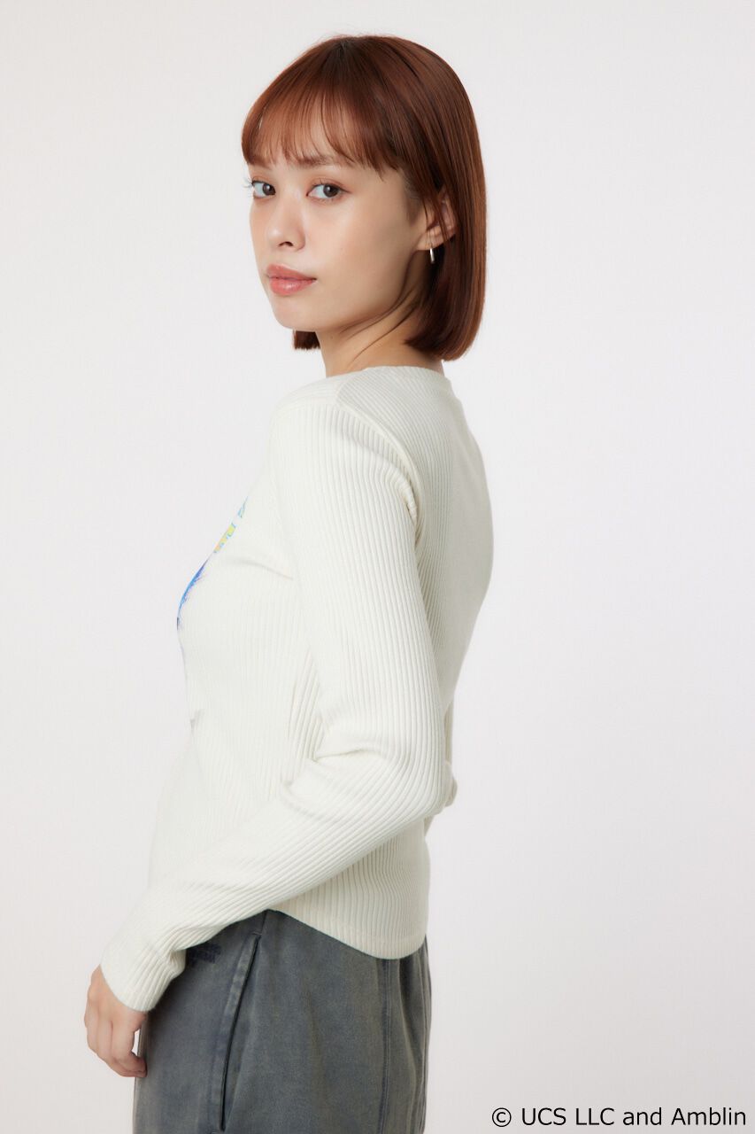 RODEO CROWNS「(BACK TO THE FUTURE)リブトップス」|Tシャツ・カットソー|