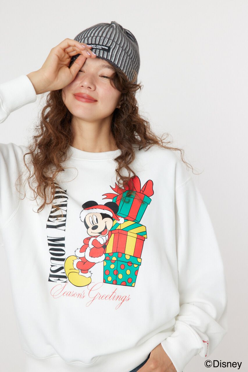 RODEO CROWNS「(MICKEY)Xmasスウェットトップス」|パーカー|