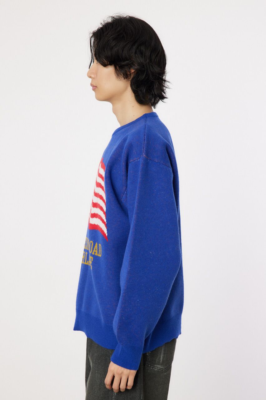 RODEO CROWNS「US flag ニット」|ニット・セーター|