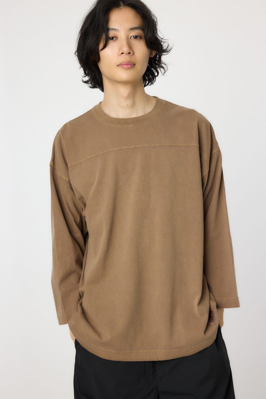 RODEO CROWNS「ピグメントフットボール7分袖Tシャツ」|Tシャツ・カットソー|