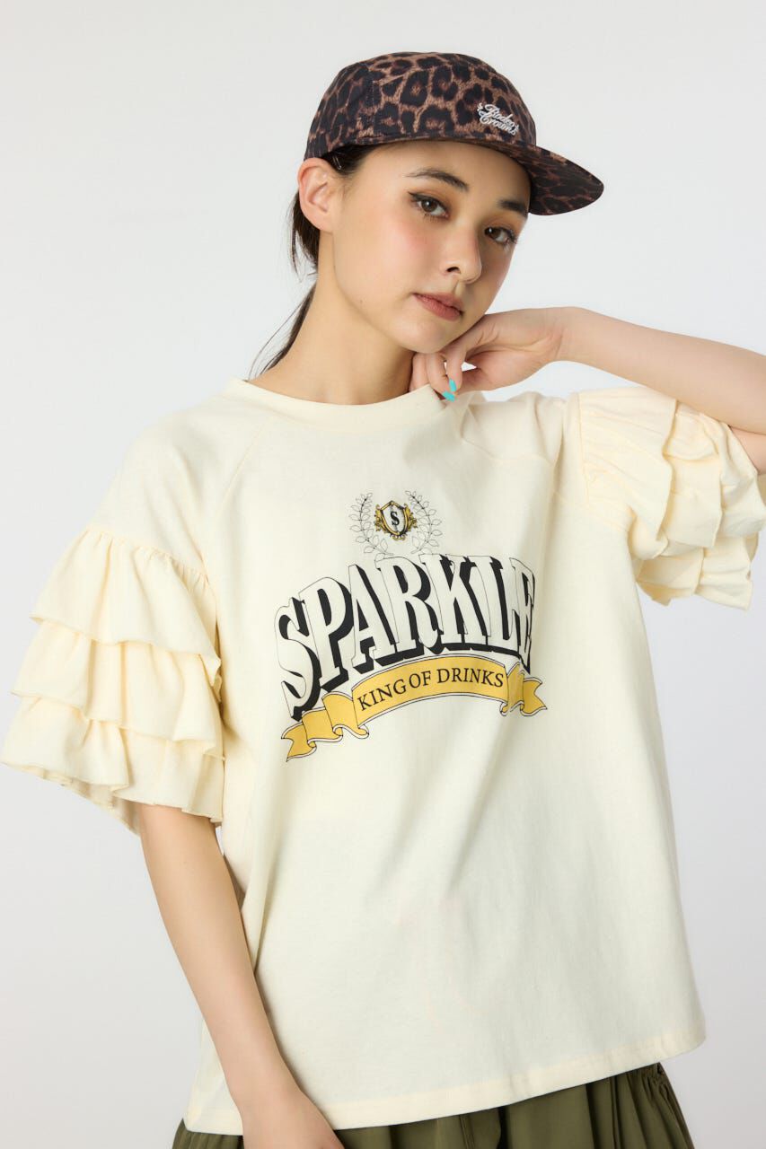 RODEO CROWNS「SPARKLE フリルトップス」|Tシャツ・カットソー|
