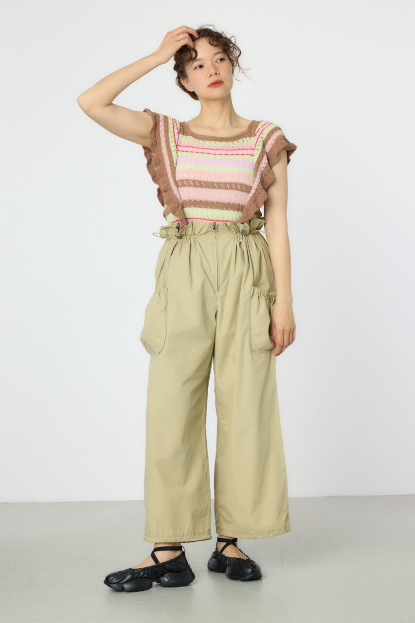 RODEO CROWNS「ウエストフリルサス付きパンツ」|その他|