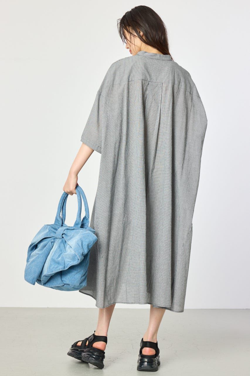 RODEO CROWNS「バンドカラールーズワンピース」|ワンピース|