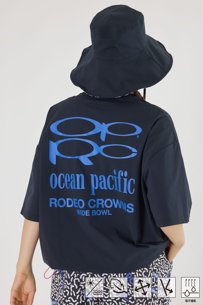 RODEO CROWNS「(OP)ラッシュガード Tシャツ」|Tシャツ・カットソー|BLK