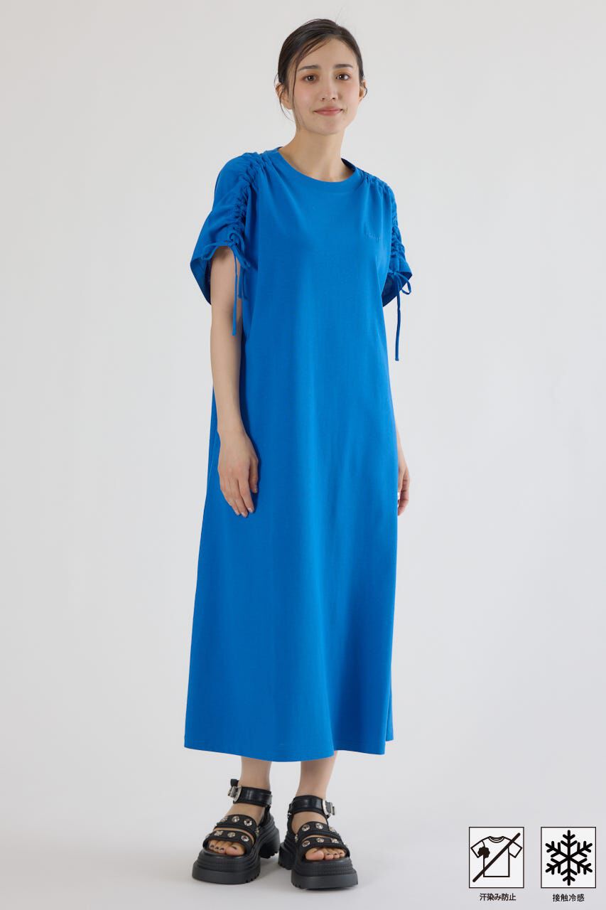 RODEO CROWNS「MASTER PROTECT シャーリングワンピース」|ワンピース|BLU