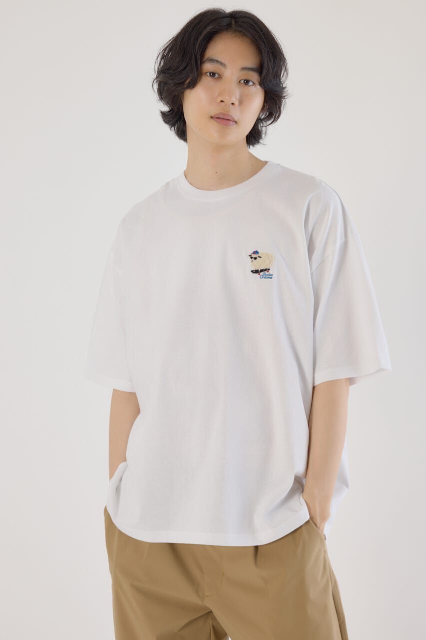 RODEO CROWNS「SHEEP Tシャツ」|Tシャツ・カットソー|O/WHT1
