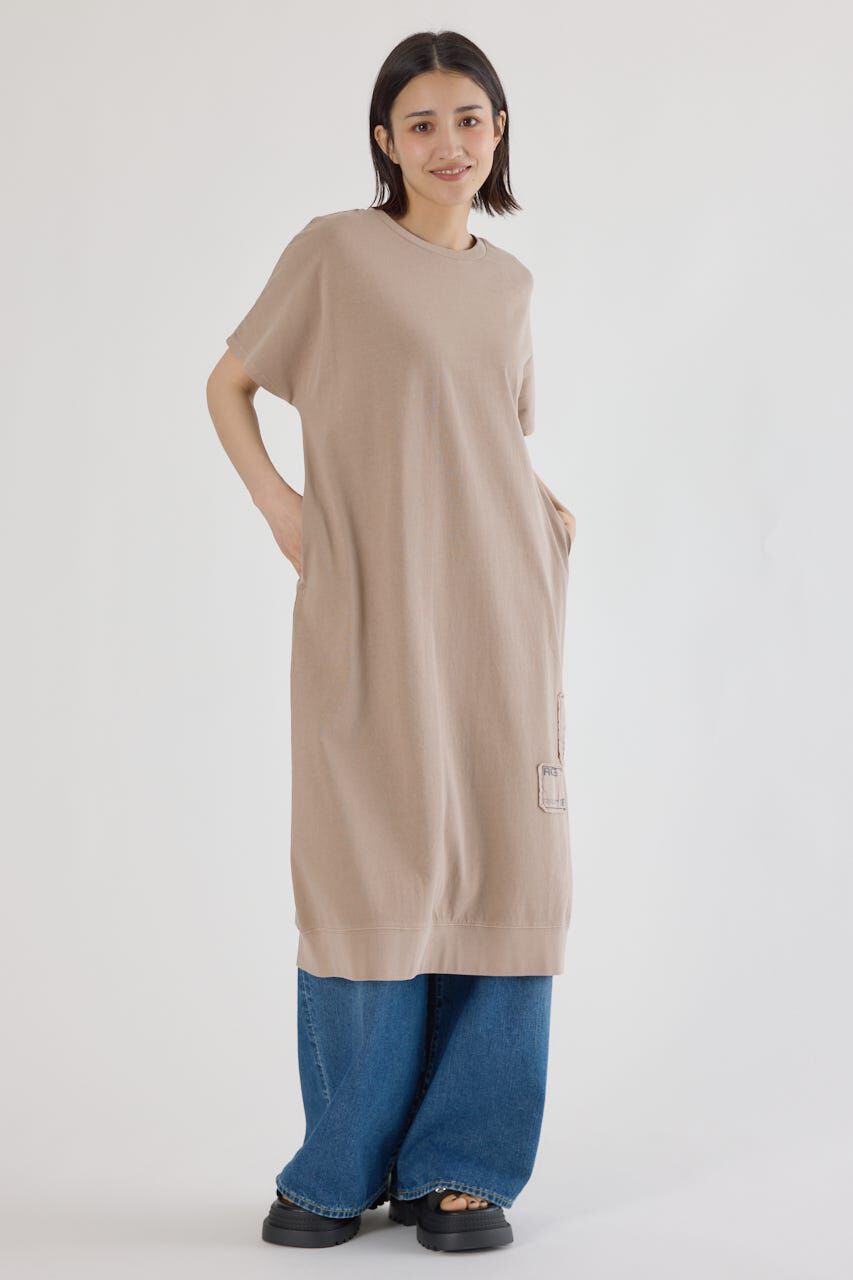 RODEO CROWNS「2way ワッフルコンビカットロングワンピース」|ワンピース|