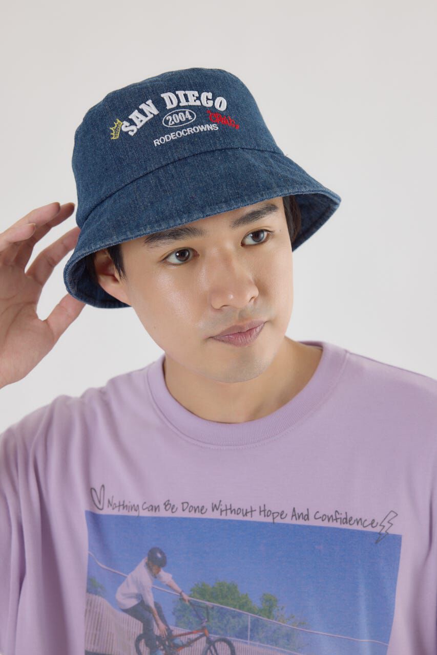 RODEO CROWNS「デニムロゴバケットハット」|その他|