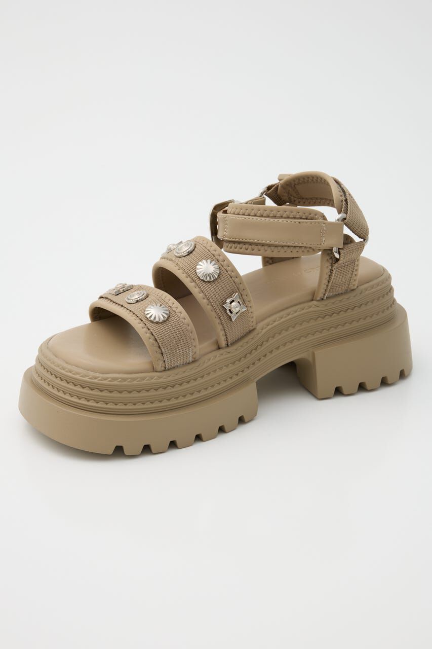 RODEO CROWNS「スタッズサンダル」|サンダル|