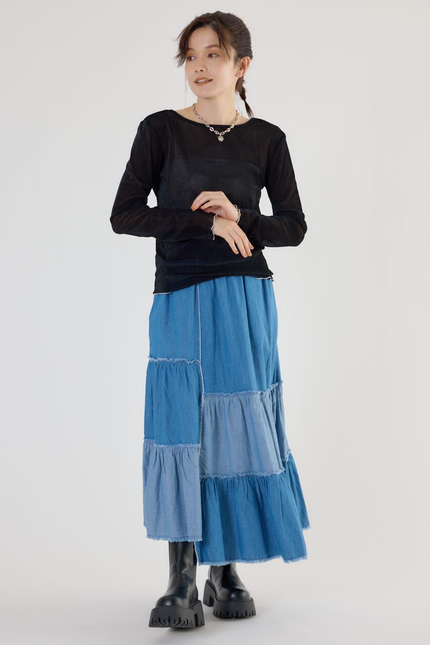 RODEO CROWNS「2WAYシアーベロアトップス」|Tシャツ・カットソー|