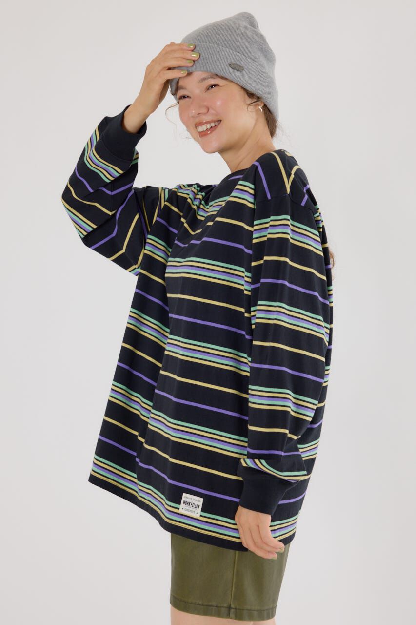 RODEO CROWNS「マルチボーダートップス」|Tシャツ・カットソー|