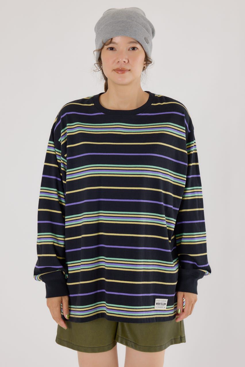 RODEO CROWNS「マルチボーダートップス」|Tシャツ・カットソー|