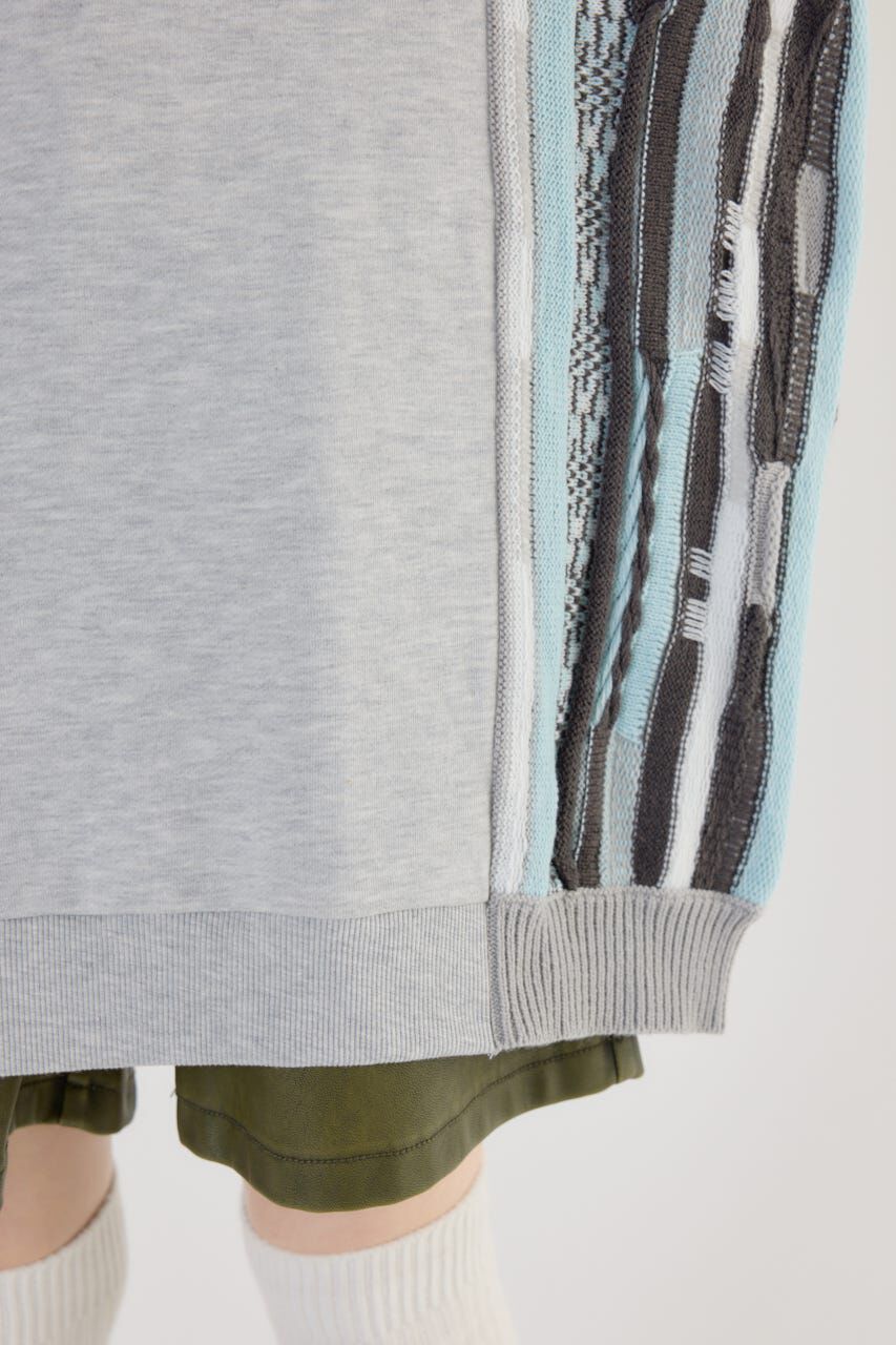 RODEO CROWNS「3D マルチカラーニットドッキングチュニック」|ニット・セーター|