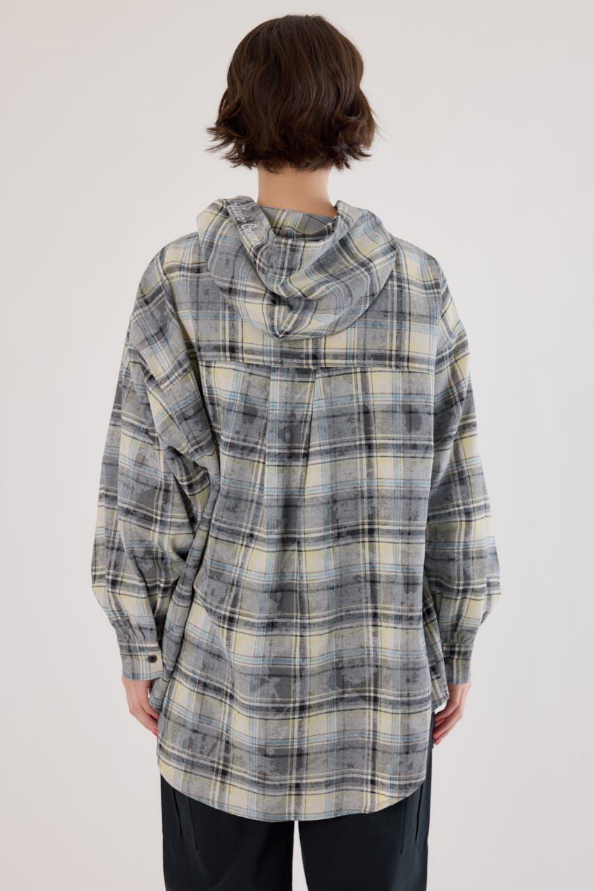 RODEO CROWNS「ヴィンテージチェックフードシャツ」|シャツ・ブラウス|