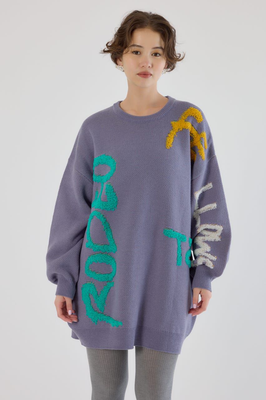 RODEO CROWNS「レタリングロゴニットワンピース」|ワンピース|PUR