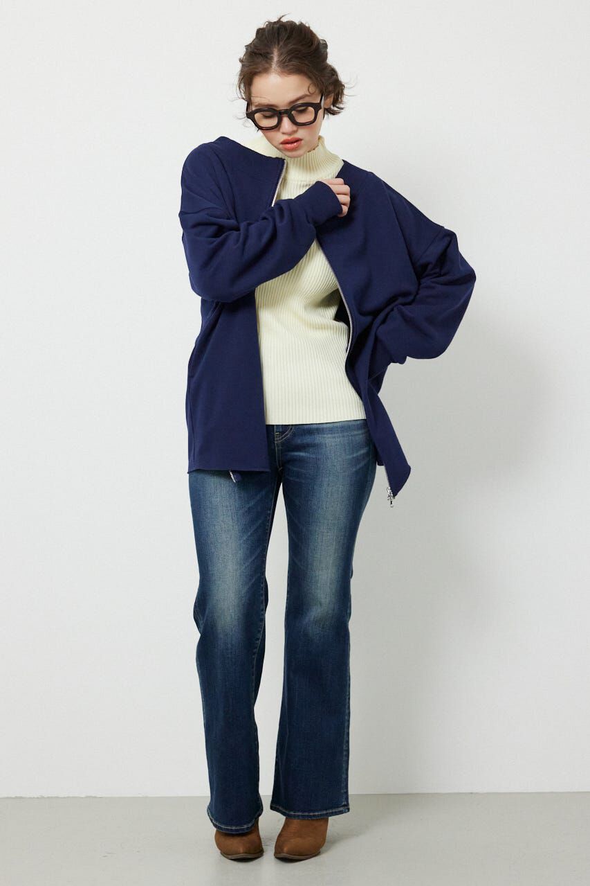 RODEO CROWNS「2WAYオフショルダージップトップス」|Tシャツ・カットソー|