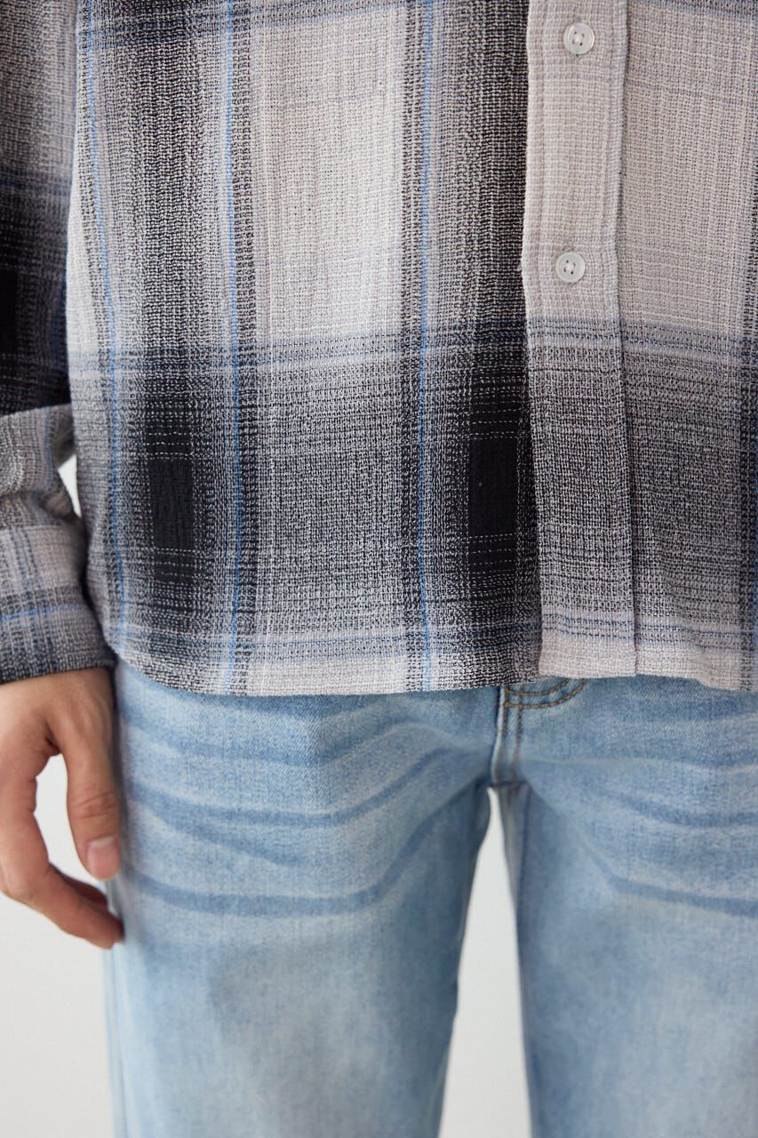 RODEO CROWNS「スカシオンブレーチェックシャツ」|シャツ・ブラウス|