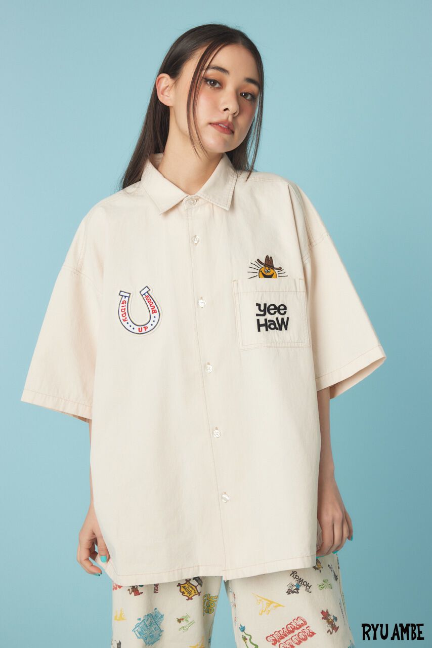 RODEO CROWNS「(Ryu Ambe)Yee Haw シャツ」|シャツ・ブラウス|IVOY3