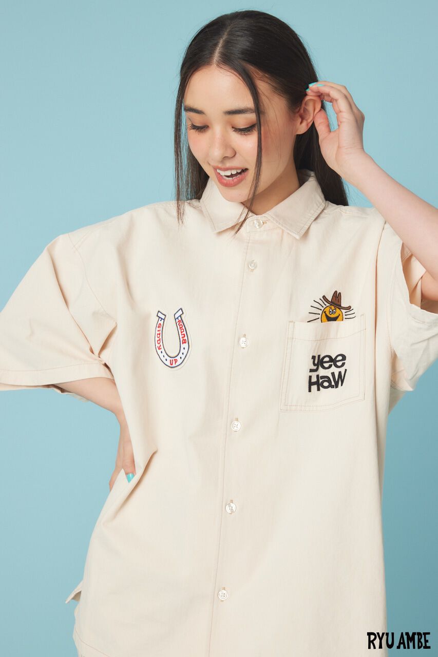 RODEO CROWNS「(Ryu Ambe)Yee Haw シャツ」|シャツ・ブラウス|