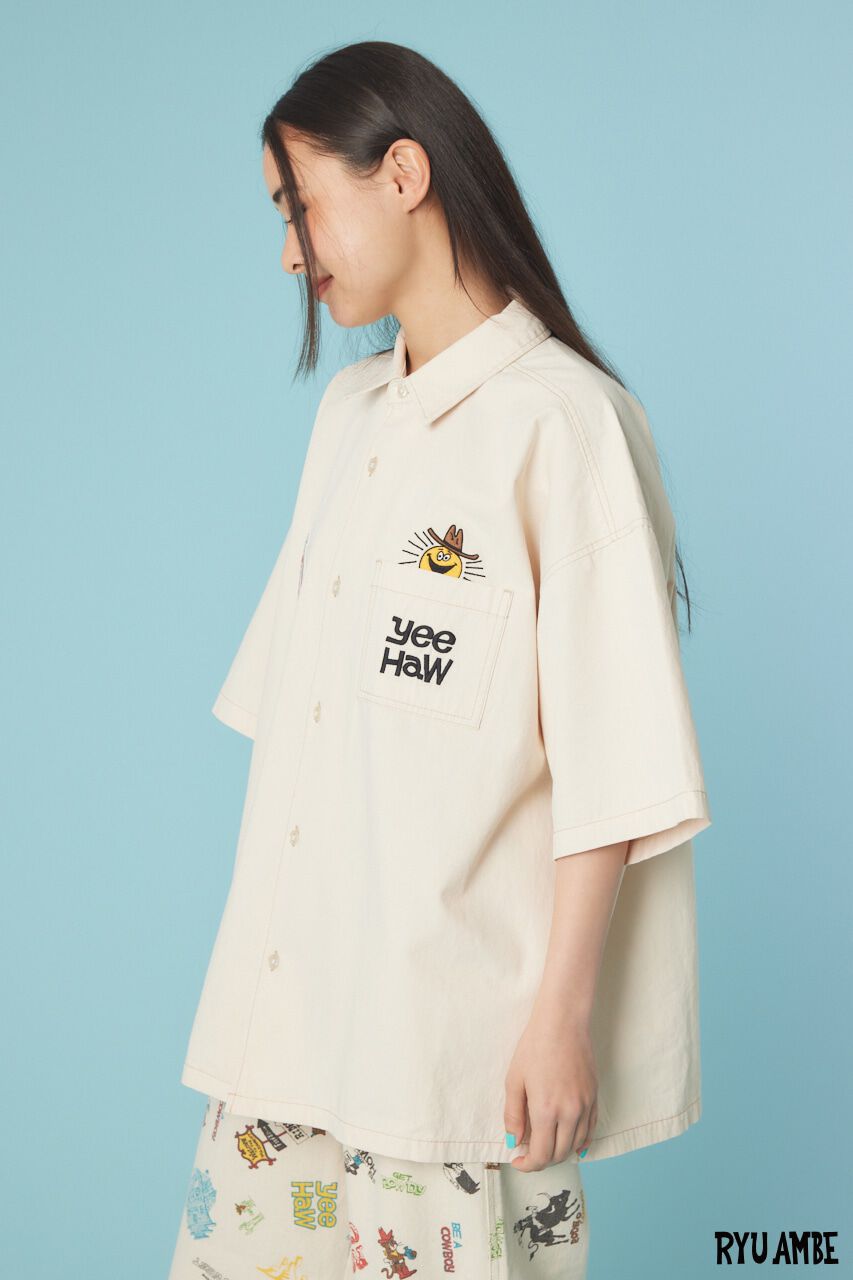 RODEO CROWNS「(Ryu Ambe)Yee Haw シャツ」|シャツ・ブラウス|