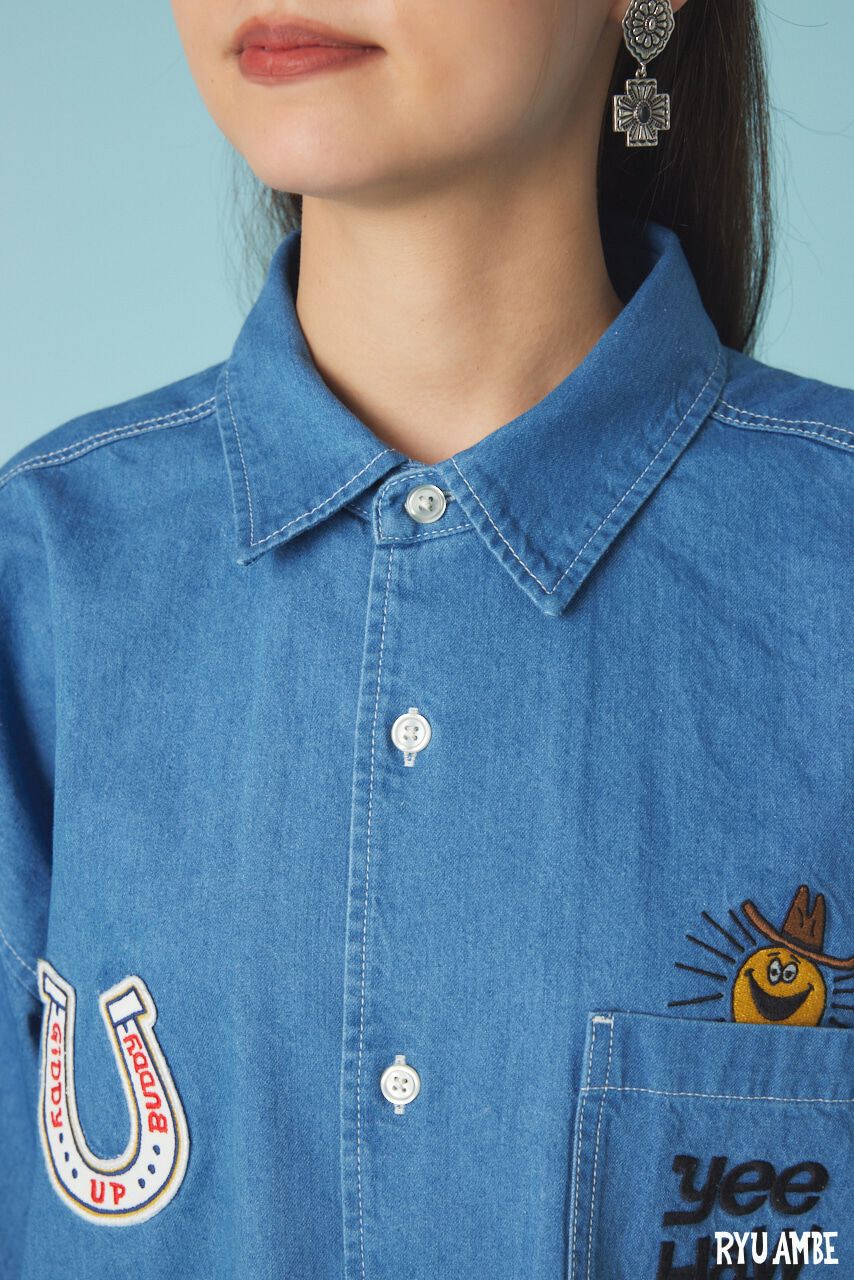 RODEO CROWNS「(Ryu Ambe)Yee Haw シャツ」|シャツ・ブラウス|