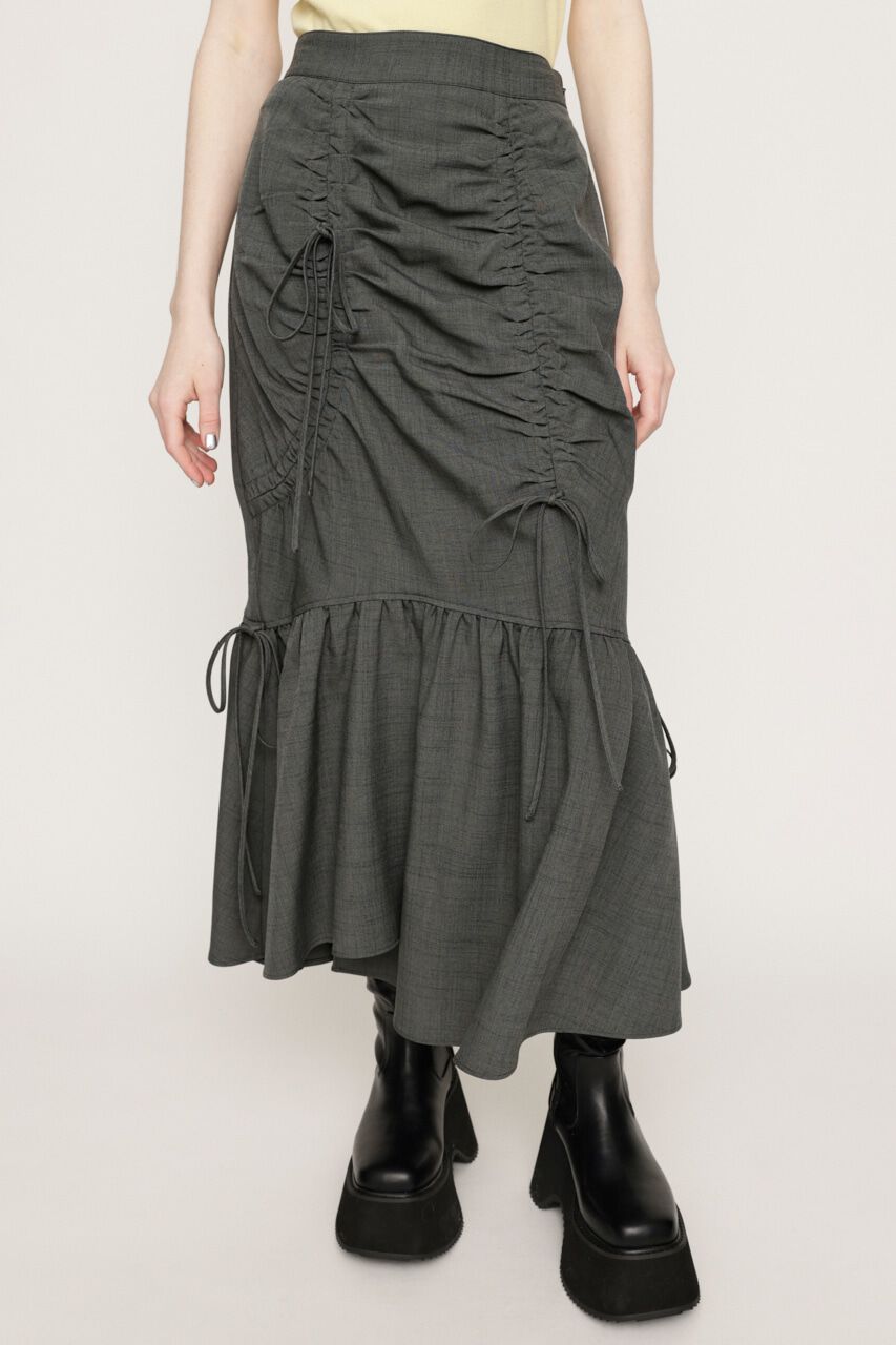 SLY「ASYMMETRY GATHER スカート」|スカート|