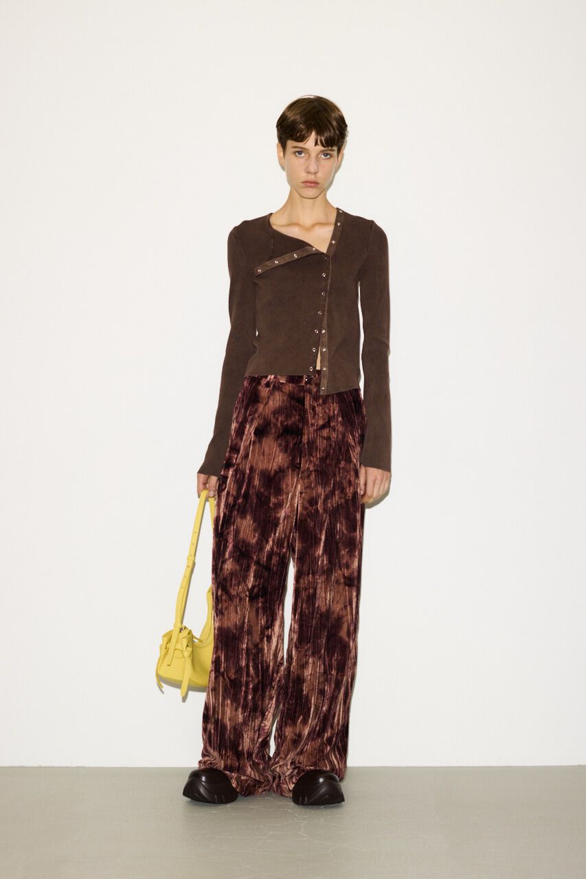 SLY「VELOURS WRINKLE TUCK パンツ」|その他|