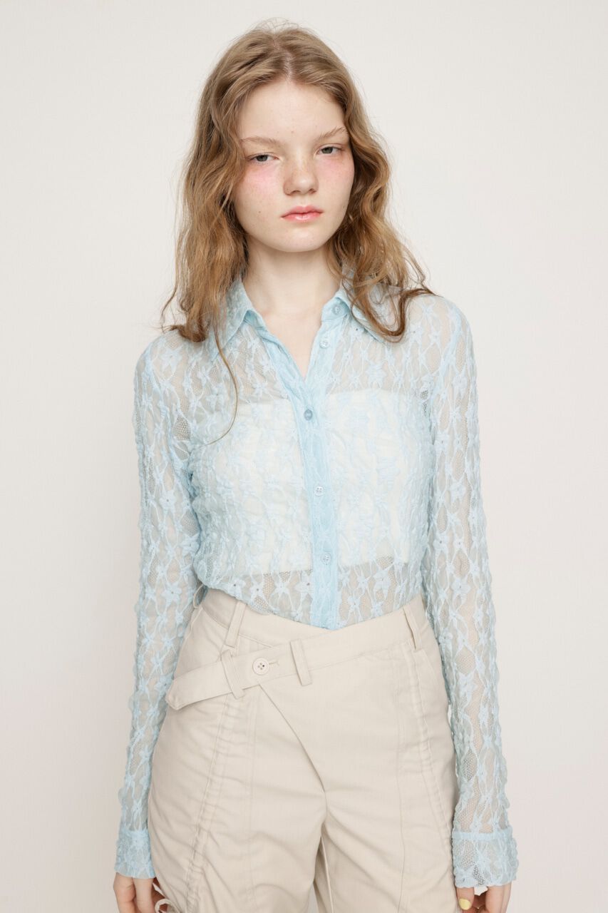 SLY「LACE COMPACT シャツ」|シャツ・ブラウス|