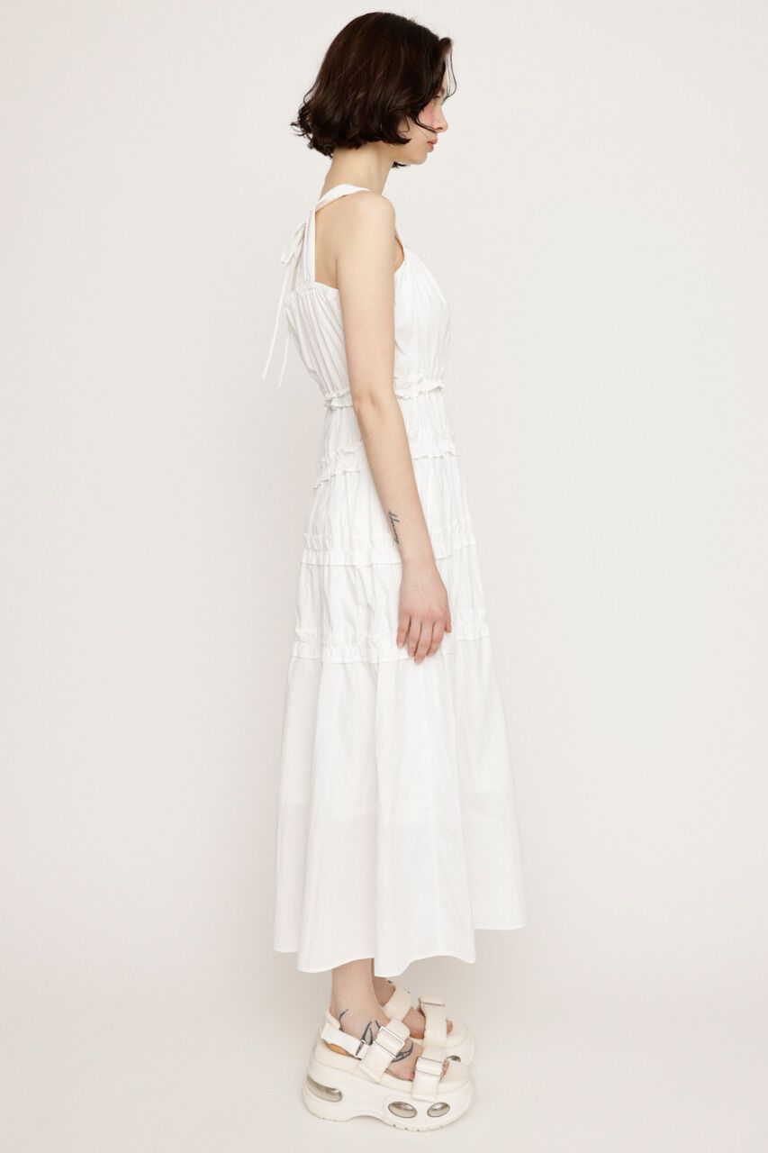 SLY「ASYMMETRY FRILL ロングワンピース」|ワンピース|