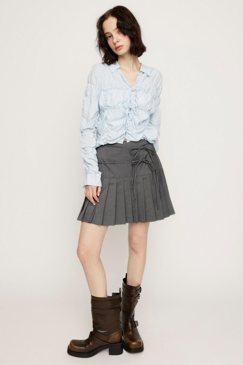 SLY「DOUBLE RIBBON PLEATS スカート」|スカート|T.GRY