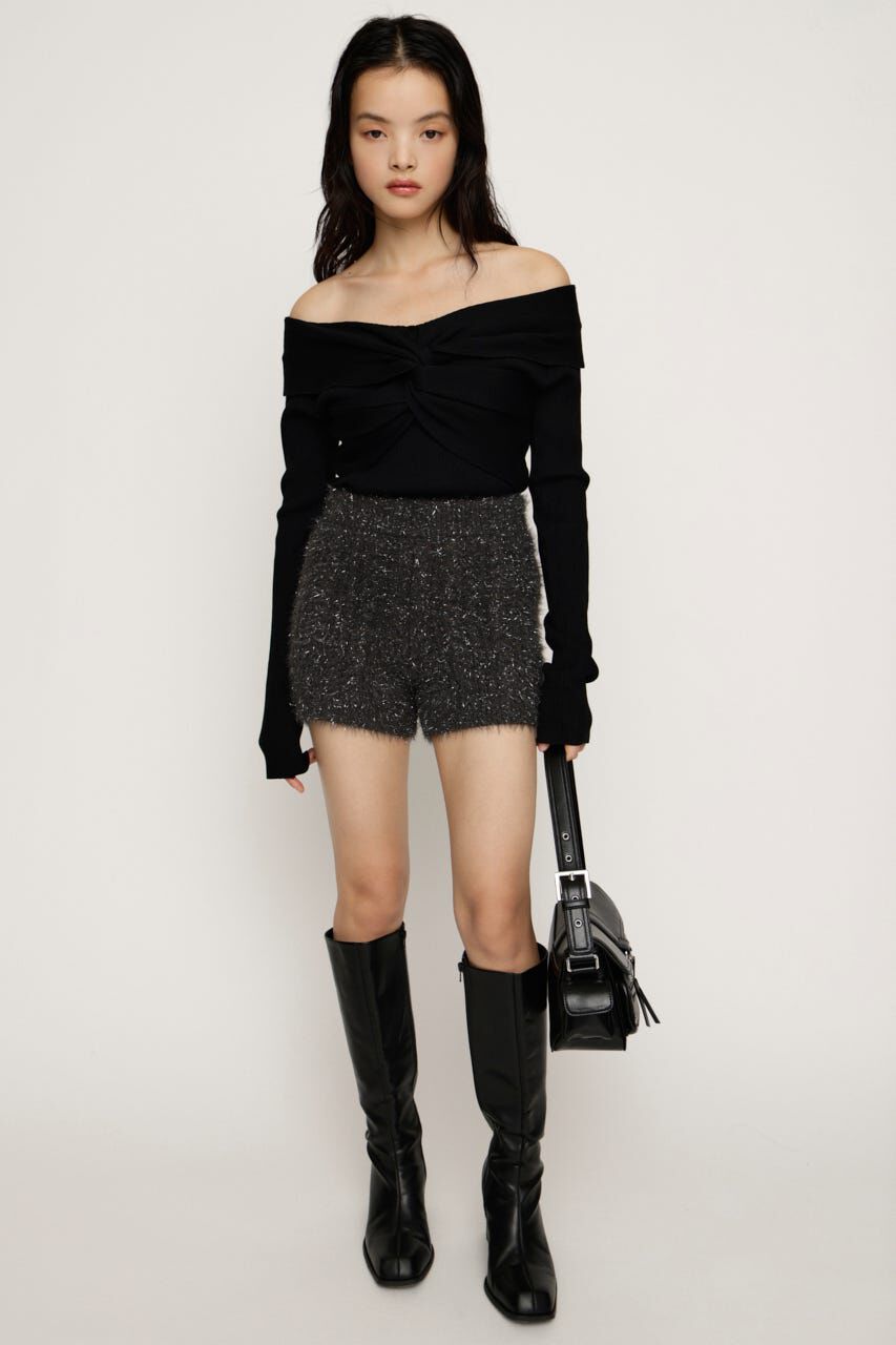 SLY「SHINY CABLE ショートパンツ」|その他|