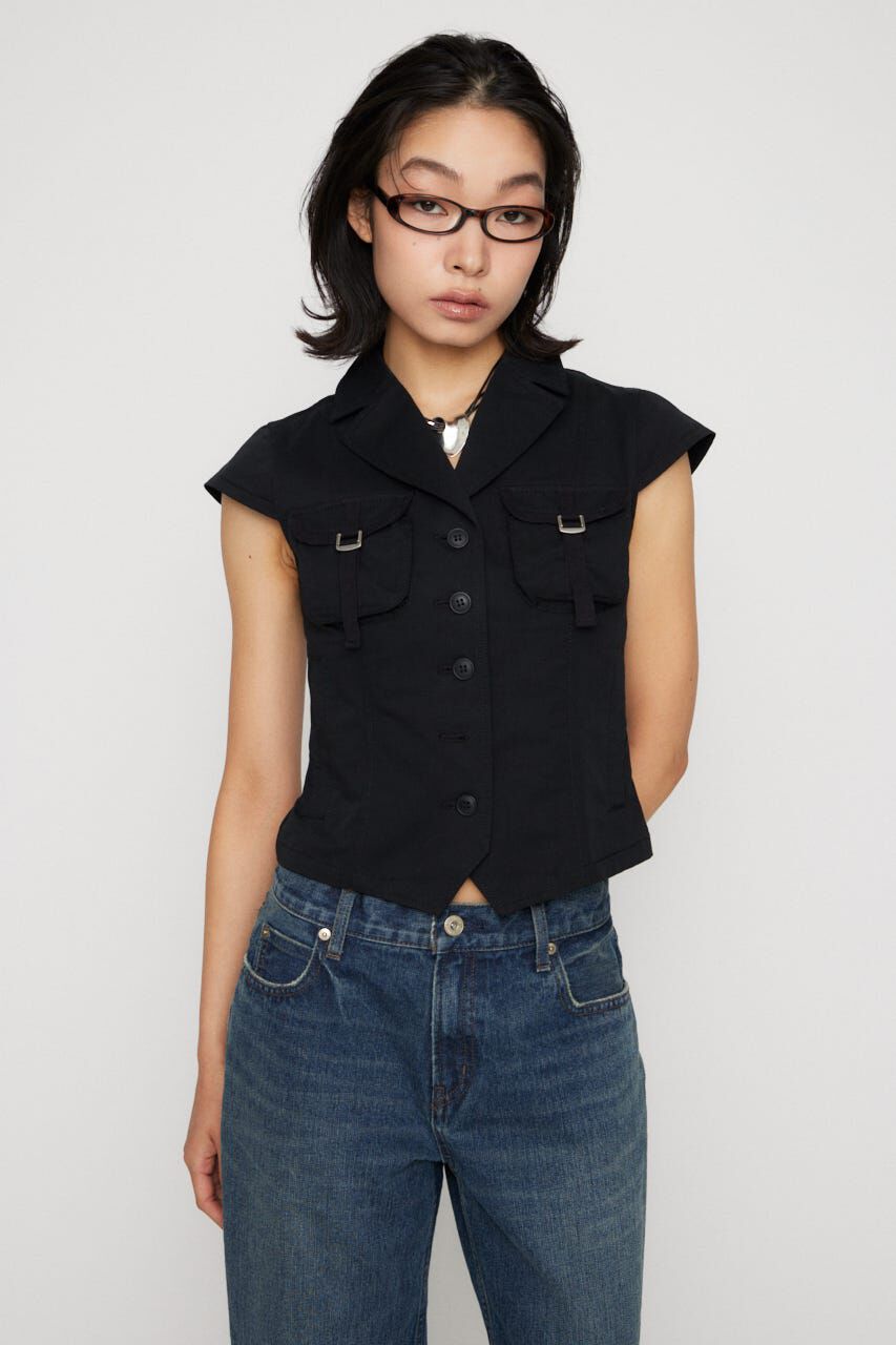 LAGUA GEM「POCKET COMPACT  SHIRT トップス」|シャツ・ブラウス|