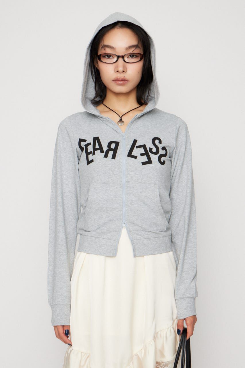 LAGUA GEM「LETTERING  PRINT LIGHT パーカー」|パーカー|T.GRY