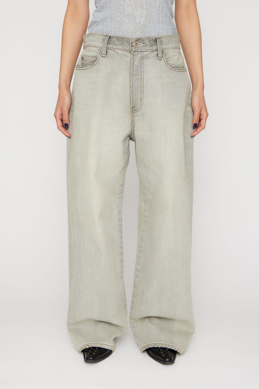 LAGUA GEM「LIGHT COLOR WASH デニム」|デニム|GRY