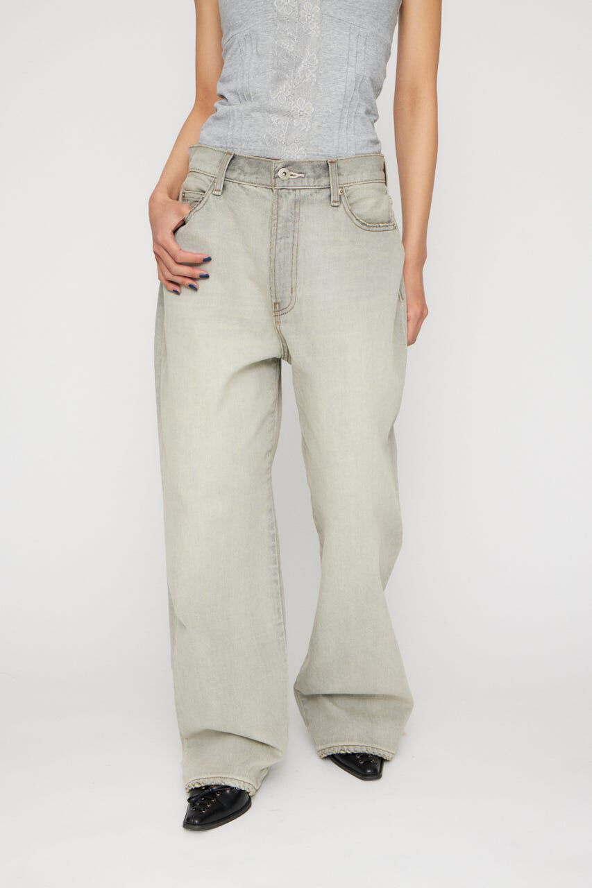 LAGUA GEM「LIGHT COLOR WASH デニム」|デニム|