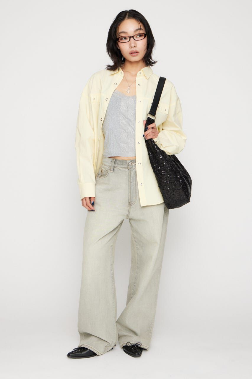 LAGUA GEM「LIGHT COLOR WASH デニム」|デニム|