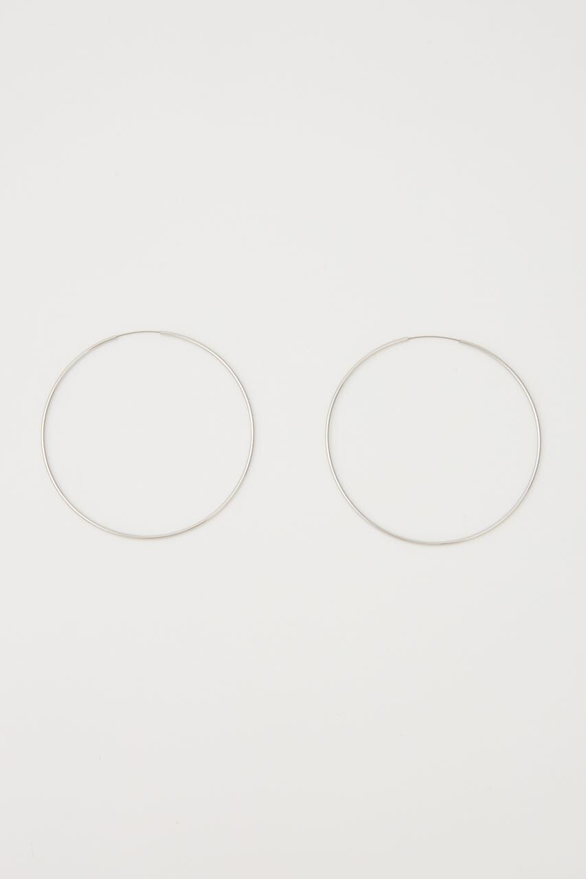 LAGUA GEM「THIN HOOP ピアス」|ピアス|SLV