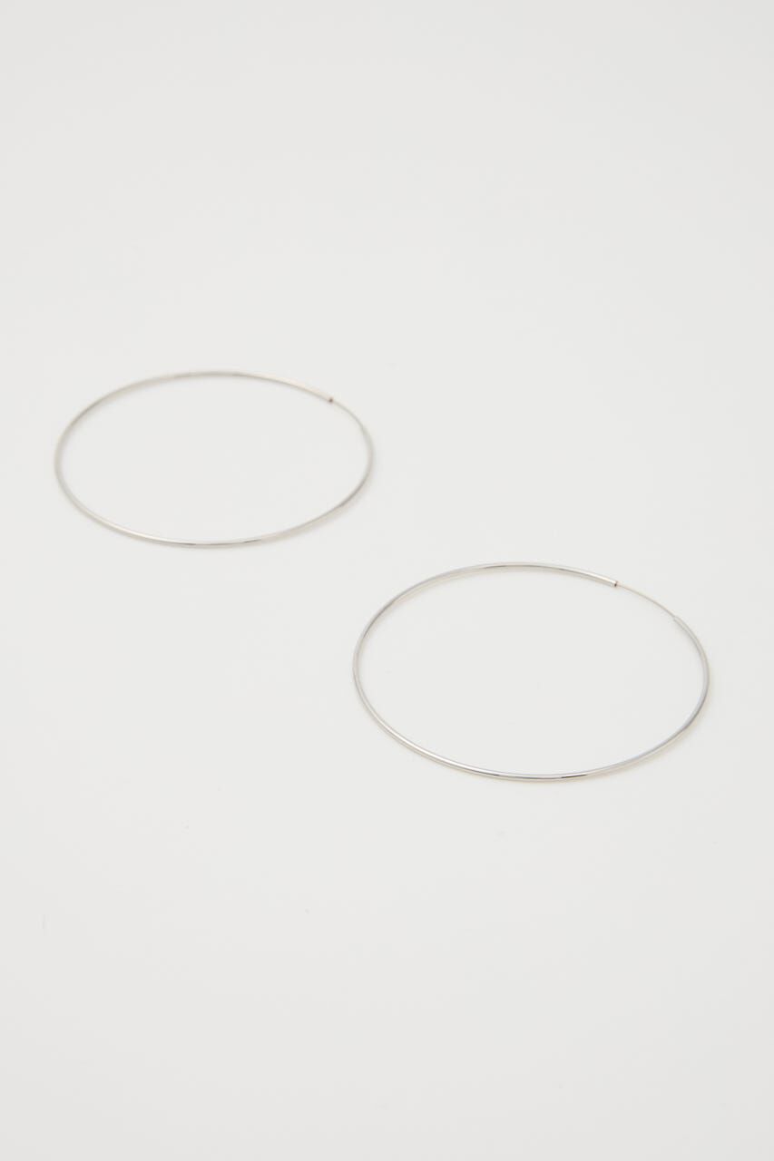 LAGUA GEM「THIN HOOP ピアス」|ピアス|