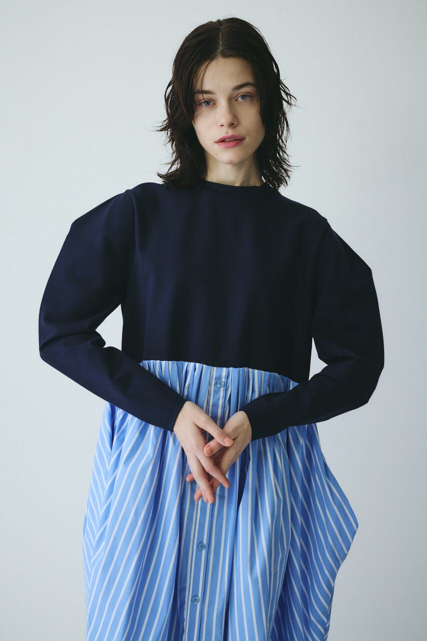 HeRIN.CYE「Docking shirt dress」|ワンピース|