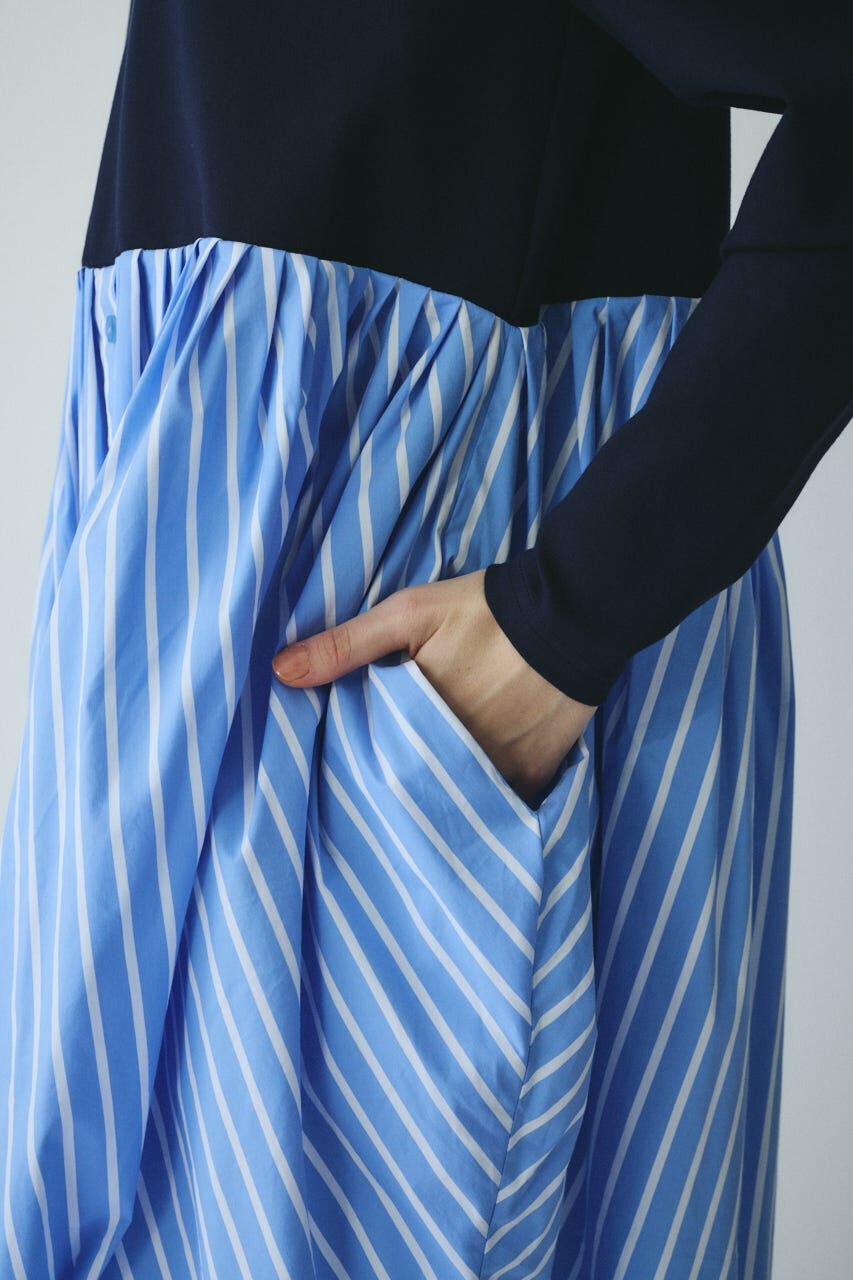 HeRIN.CYE「Docking shirt dress」|ワンピース|